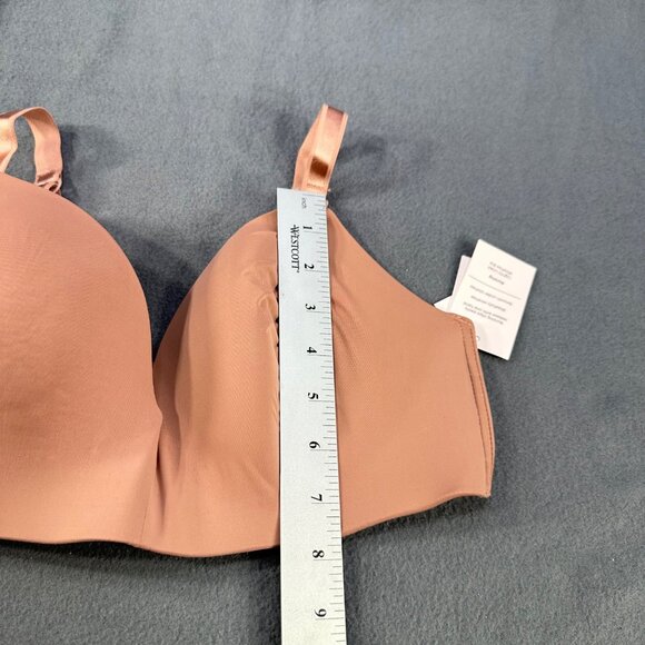 Auden Womens Size 36DD Nursing Bra Lightly Lined Wireless 2 Way Straps Mauve New - Picture 10 of 14